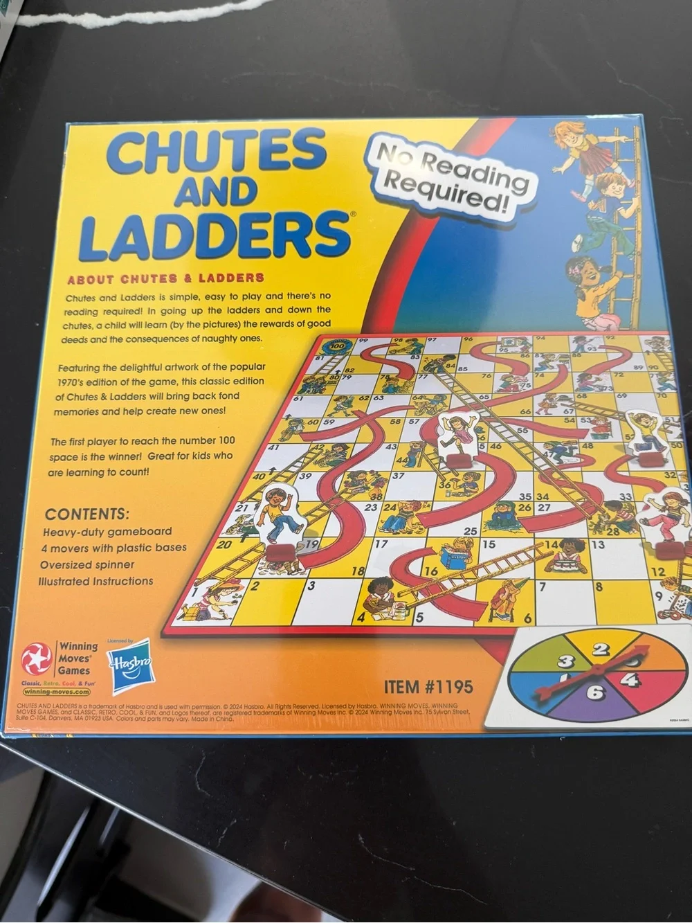 Hasbro Chutes and Ladders classic 70s edition brand new never opened